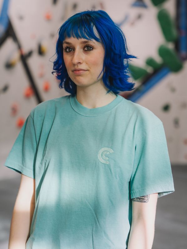 Embroidered Collection - Teal T-Shirt